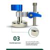 Menghină cu Centrare Automată Menghine Magnet Locator Poziționer Locație Piese de Lucru CNC Paralele Auxiliare Suport Magnetic Auxiliar Menghină Menghine