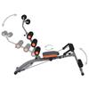VidaXL L-shaped Abdominal Exercise Machine with Elastic Cords