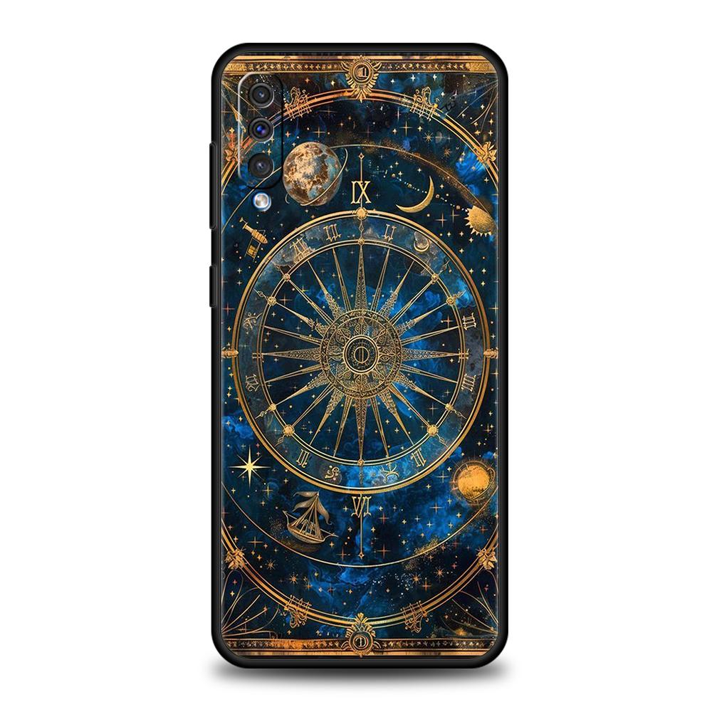 Starlit Sky Planet Space Art Phone Case For Samsung A56 A36 A26 A24 A16 A14 A12 A32 A50 A70 A22 A40 A34 A54 A42 A52 5G A06 Cover