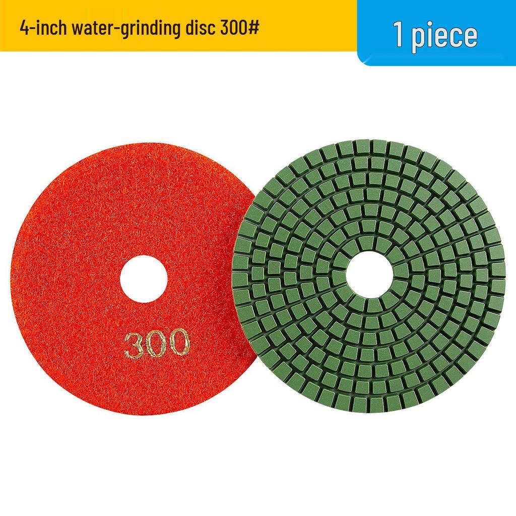 Diamond Wet Stone Polishing Pads for Granite & Quartz Renovation - Angle Grinder Compatible Discs