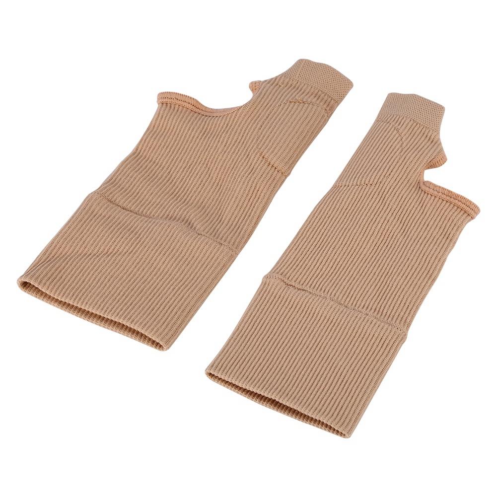 1 Par Luvas de Suporte para Polegar Mão Punho Respiráveis Elásticas Cinta de Suporte para Polegar Mão Punho