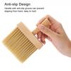 Neck Face Duster Brush Salon Hair Cleaning Wooden Sweep Brush Hair Cut Hairdressing Tool