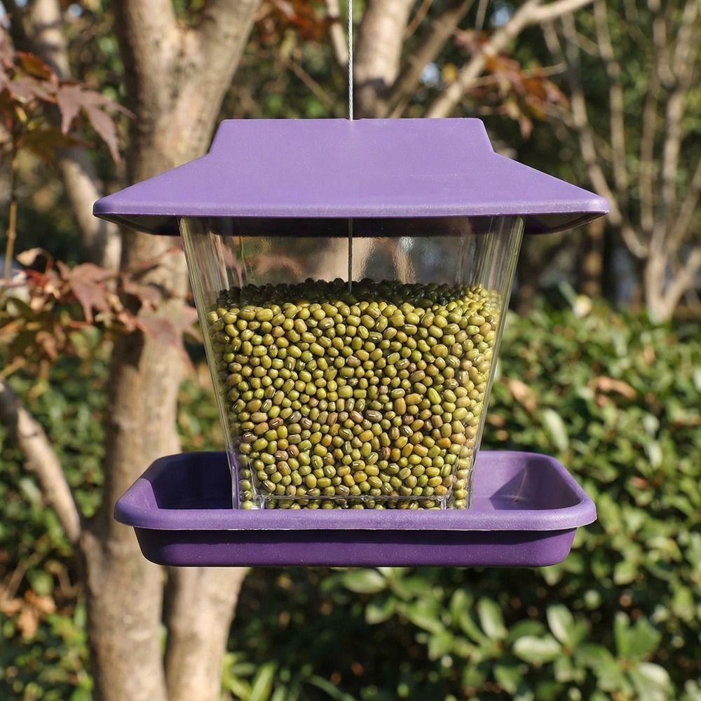 Leak-Proof Automatic Hummingbird Feeder Large Capacity Bird Feeding Station  Bird Supplies