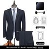 Hodo Men's Slim Fit Business Suit Set (Jacket & Trousers)