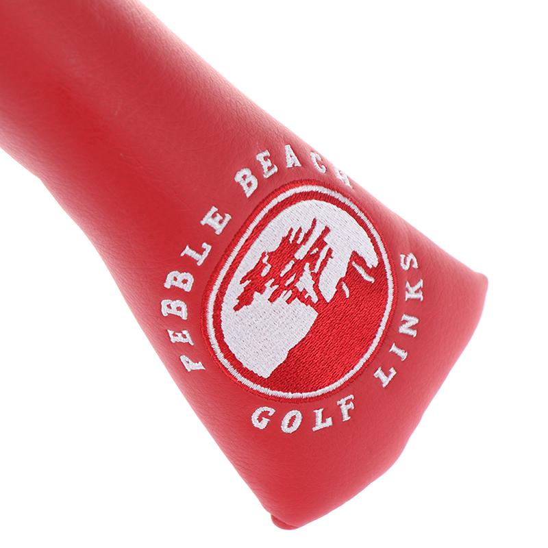 1X Golfdeksel Blad Putterdeksel Golfbaner For Pebble Beach Putter USA-flagg