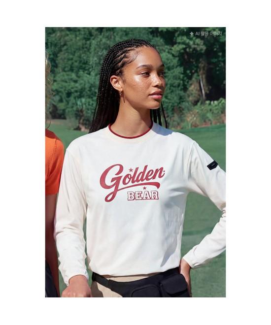 Goldeunbeeo (W) Back Graphic Woven Pullover G5Tam26221Ivx