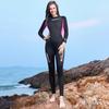 Professionell 3 mm helkroppsvåtdräkt för damer för dykning och surfing
