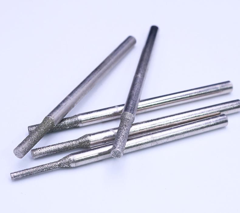 Fine Grit Diamond Grinding Head for Electric Drills - Ideal for Jade Polishing and Alloy Grinding