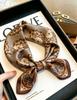 [111 mulberry silk] Bonas women's silk small square scarf silk scarf 11 new autumn and winter gift mother small scarf