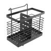 Hanging Kitchen Cutlery Holder Sink Caddie Cutlery Drainer Stainless Steel Kitchen Caddie Spoon And Fork Chopstick Organizer