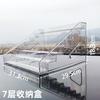 Version Display Stand Action Figure Cute Toy Desktop Organizer Holder Large Capacity Modern Minimalist Style Plastic Material