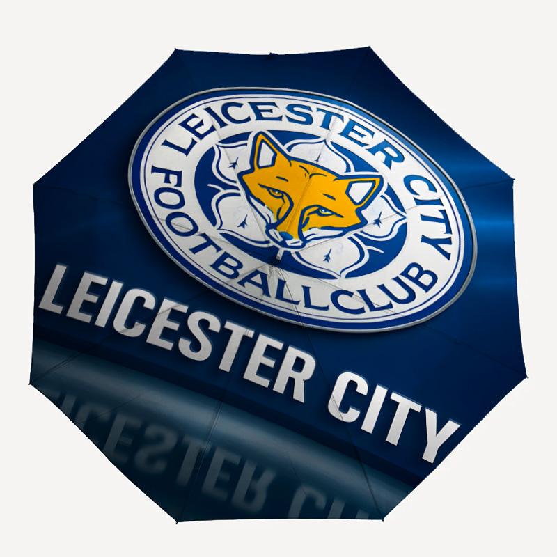 1pc Leicester City FC Umbrella, Sun Protection, And UV Shielding. It Has Eight Sturdy Ribs for Outdoor Use And Perfect As a Holiday Gift