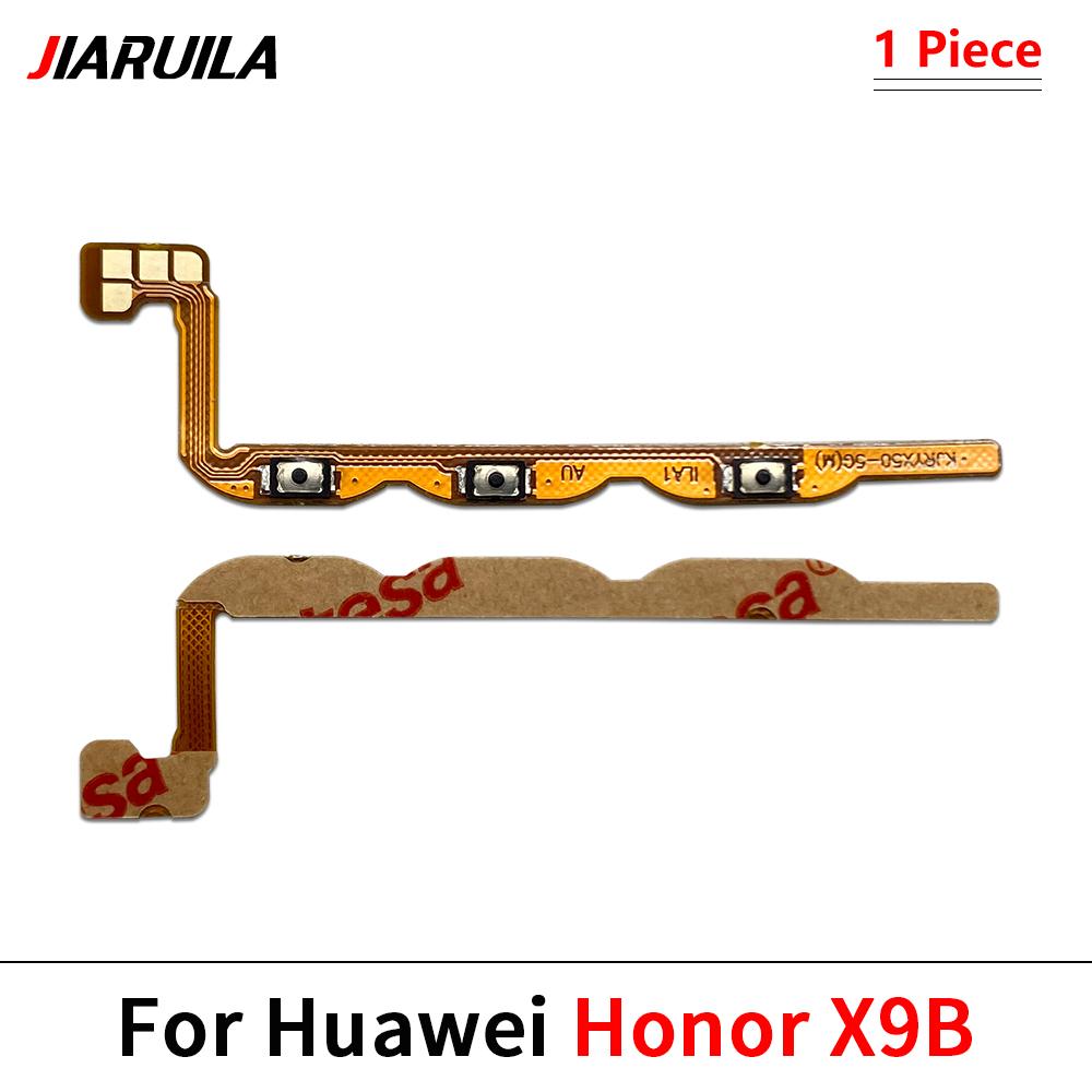 11Pcs, Power Flex For Huawei Honor X1 Plus X6A X6S X7A X7B X8A X8B X9B X11 Pro Power on off Button Volume Key Switch Flex Cable