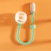 Anti-drop Safety Food Grade Silicone Pacifier Clips Chains Lanyard Molar Chain Baby Pacifier Chain