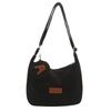 Light Corduroy Tote Bag For Students Large Capacity Casual Shoulder Purse