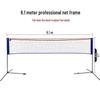 WEZHO 6.1m Portable Badminton Net & Stand