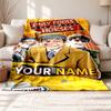 Only Fools and Horses Customizable name outdoor blanket soft cozy and warm Multi-purpose office blanket outdoor camping and travel blanket all