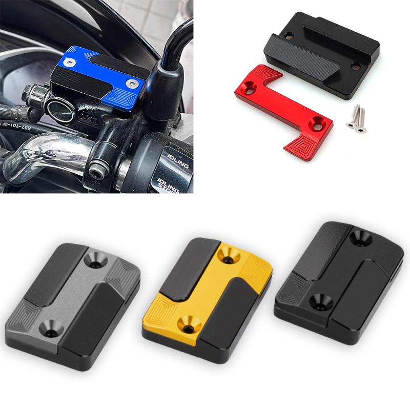 Motorcycle Aluminum Brake Fuel Oil Cap Master Cylinder Cover Fluid Guard Engine Oil Cap Tank Cover