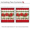 Custom Christmas Gnome Blackout Curtains: High Precision, Sun Protection, Thickened Polyester