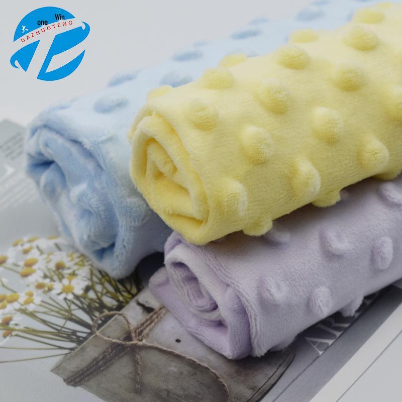 Çizgi Film Baskılı Doudou Kabarcık Kadife Kumaş