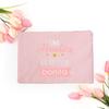 My Grandmother Is The Most Beautiful Print Makeup Bag Baby Announcement Cosmetic Bags Pregnancy Reveal Toiletry Bag for Grandma
