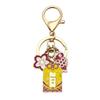 Japanese Sakura Koi Omamori Amulet Keychain for Luck, Wealth & Safety - Charming Couple's Accessory