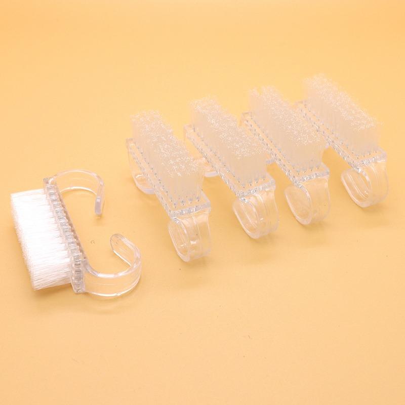 Small Glittery Horn Brush Nail Art Dust Cleaning Tool
