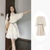 French Chic V-Neck Hollow-Out Fairy Dress - Women’s Summer Niche Design