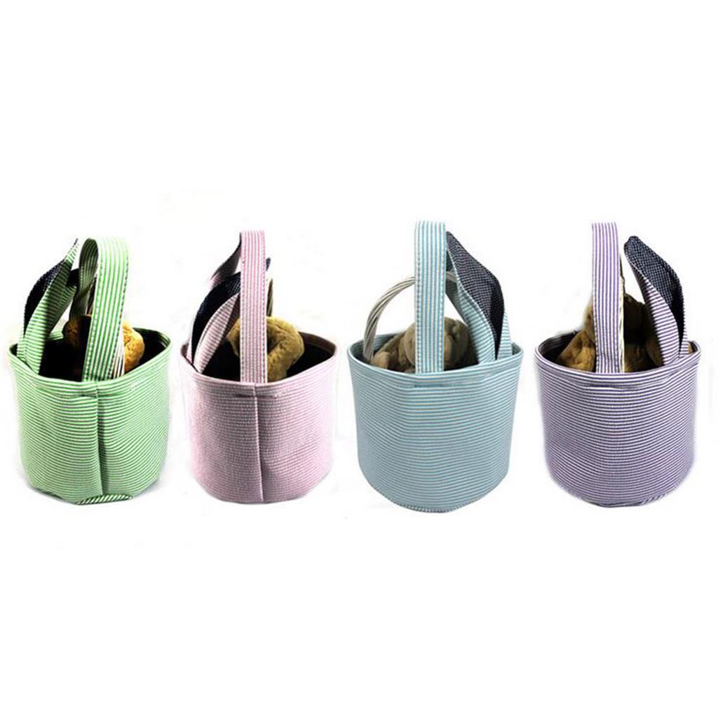 Cute Easter Cloth Basket Candy Eggs Buckets Party Decoration For Kids