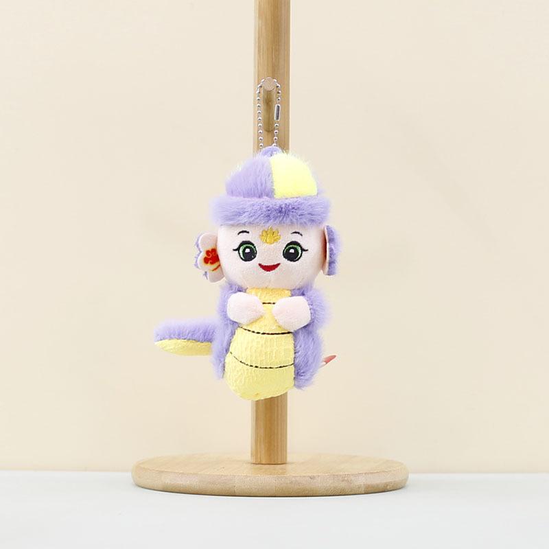 

Cotton Delightful Pp Filled Snake Plush Doll Soft Animal Toy For All Ages Gifts Purple Hooded Snake