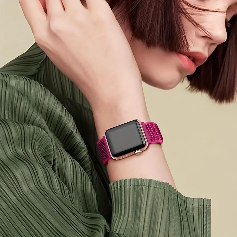 Apple Watch Strap, Adjustable| Compatible with Apple Watch Series 1-9/SE/Ultra, 38, 40, 41, 42, 44, 45, 49mm