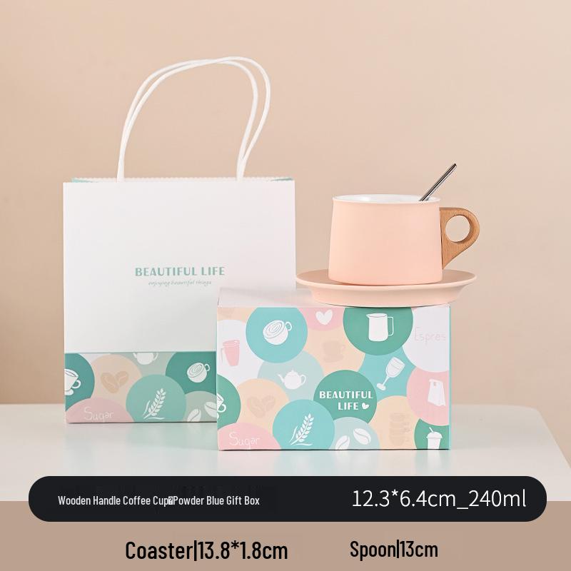 Lingmei Ceramic Couple Mugs - Cute Girl Design with Underglaze Colors, Perfect for Coffee & Breakfast Other