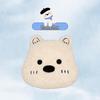Cherry Cartoon Dog Car Seat Cushion for Ford EcoSport, RuiSi, Focus - Year-Round Use