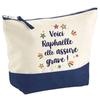 Makeup Bag - PLANETEE - Raphaëlle She's Really Good - Large Size - Cotton &; Sublimation HD - Made In France