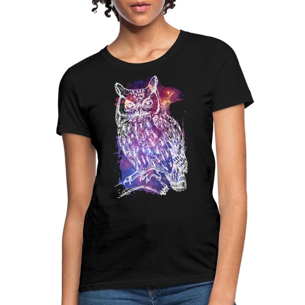 

Cosmic Owl Women s T-Shirt 4XL