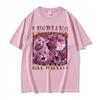 Lesbians Eat What Funny Cute Cat T Shirts Vintage Hip Hop Graphic Meme Tshirt Unisex Women Casual Comfort Cotton Oversized Tshirt