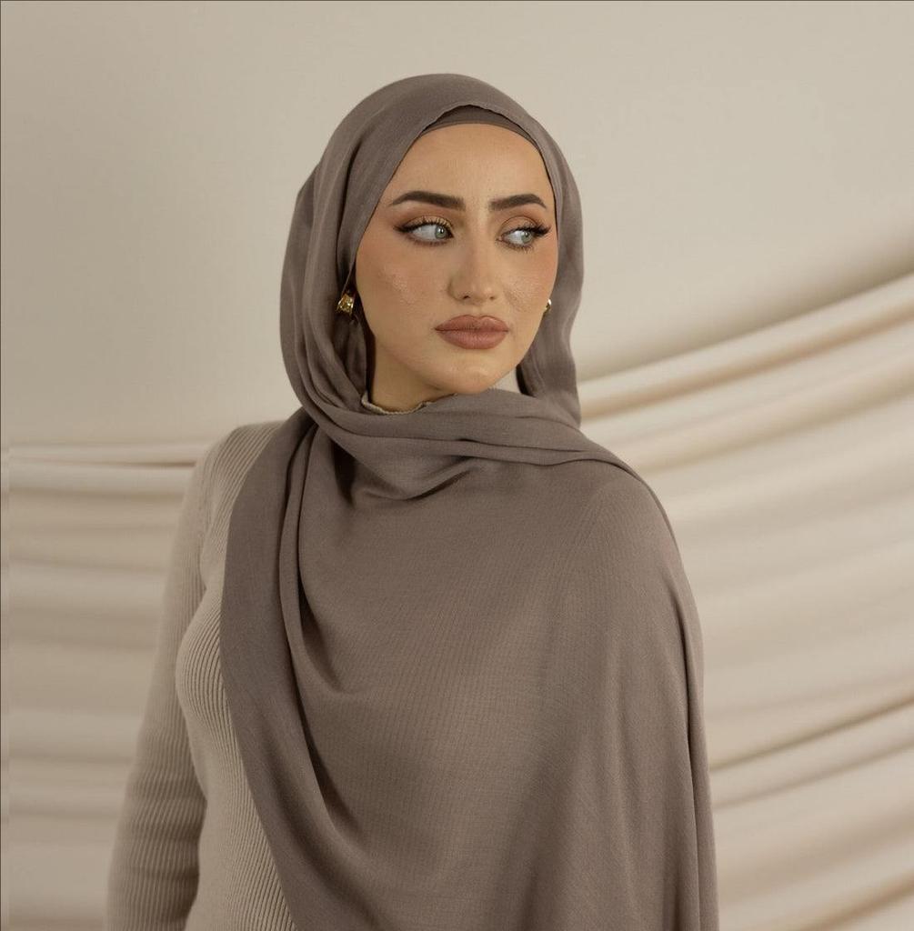 Solid Cotton Rayon Modal Hijab Scarf Women Big Size Muslim Headscarf Wraps Shawl Femme Musulman Headband Islamic Turban 190*85cm