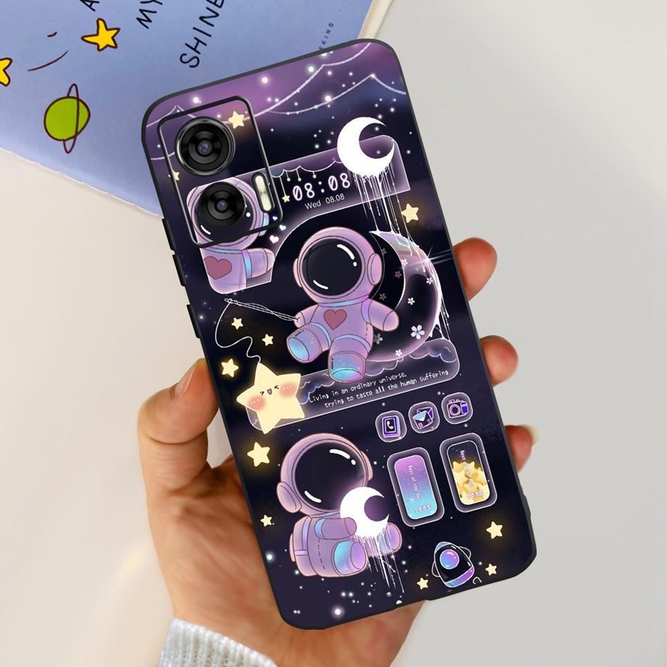 Per Motorola Edge 30 Neo / 30Lite / 30Pro 5G 4G Cover Posteriore Cartone Animato Stile Cool Animali Ragazza Morbido TPU Silicone Custodia per Telefono Paraurti