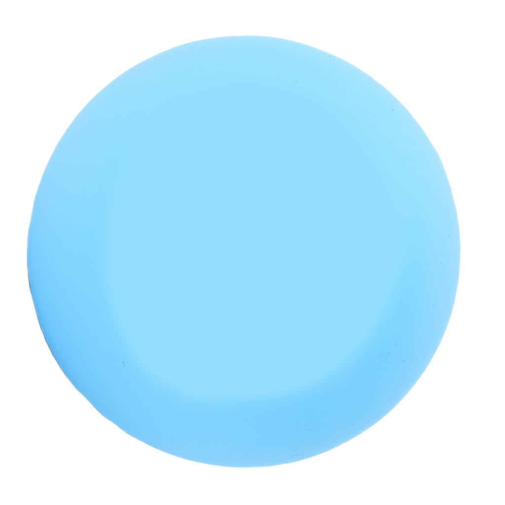 Mingea de Masaj Yoga Albastră din Silicon, Ameliorarea Durerii Musculare, Terapie Punct Trigger, Minge de Fitness Portabilă