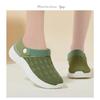 2025 Summer New Women's Shoes Fashion Casual Breathable Mesh Slippers Shoes A Slip-on Half Support Shoes Women's Shoes
