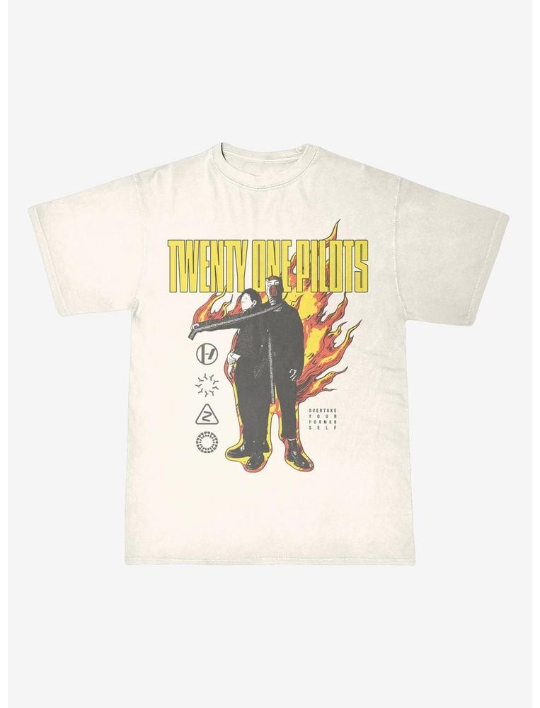 

Twenty One Pilots On Fire TShirt S5XL Unisex T-Shirt XXXL