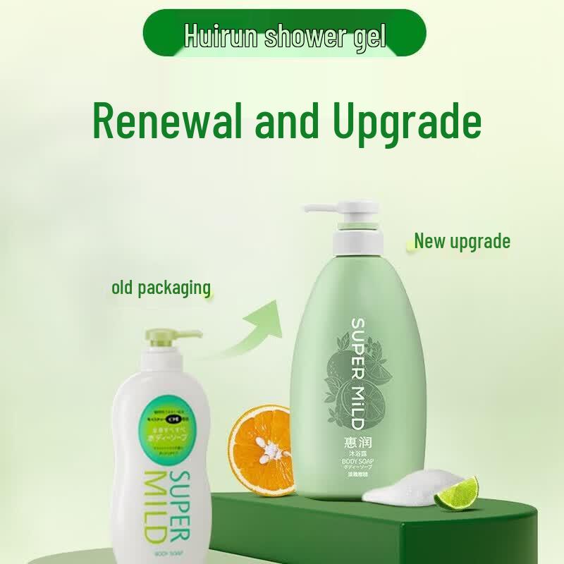 SUPER MiLD Body Wash Duo Pack (Light Fruit & Citrus Scents)