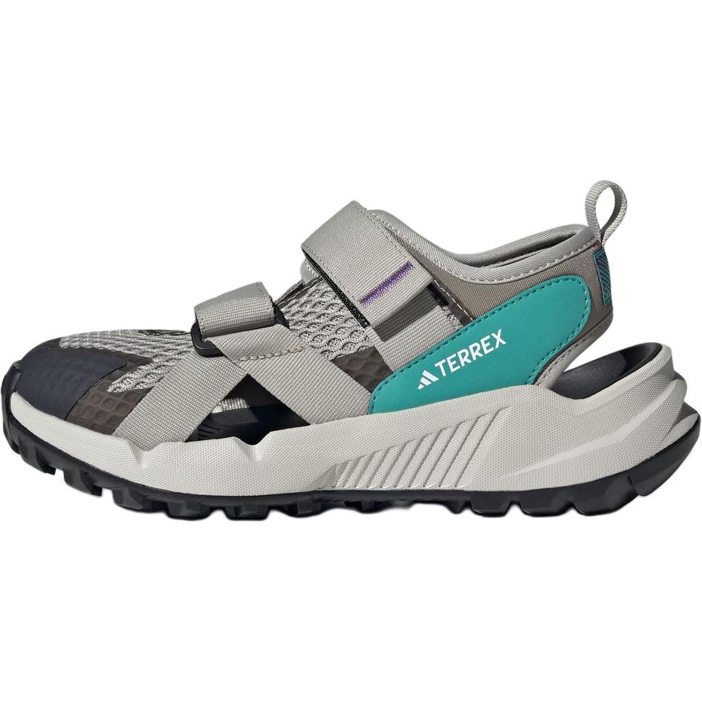Adidas Terrex Hydroterra At Stylish Comfortable Non-Slip Durable Low-Top Sandals Kids Sandals Gray IH6377