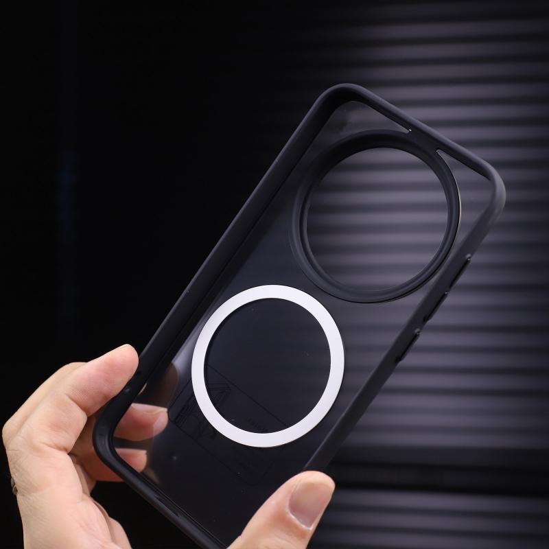 For Magsafe Magnetic Protective Case For Xiaomi 15 Ultra Simple Clear PC+TPU Shockproof Phone Cover For Xiaomi Mi 15Ultra Shell