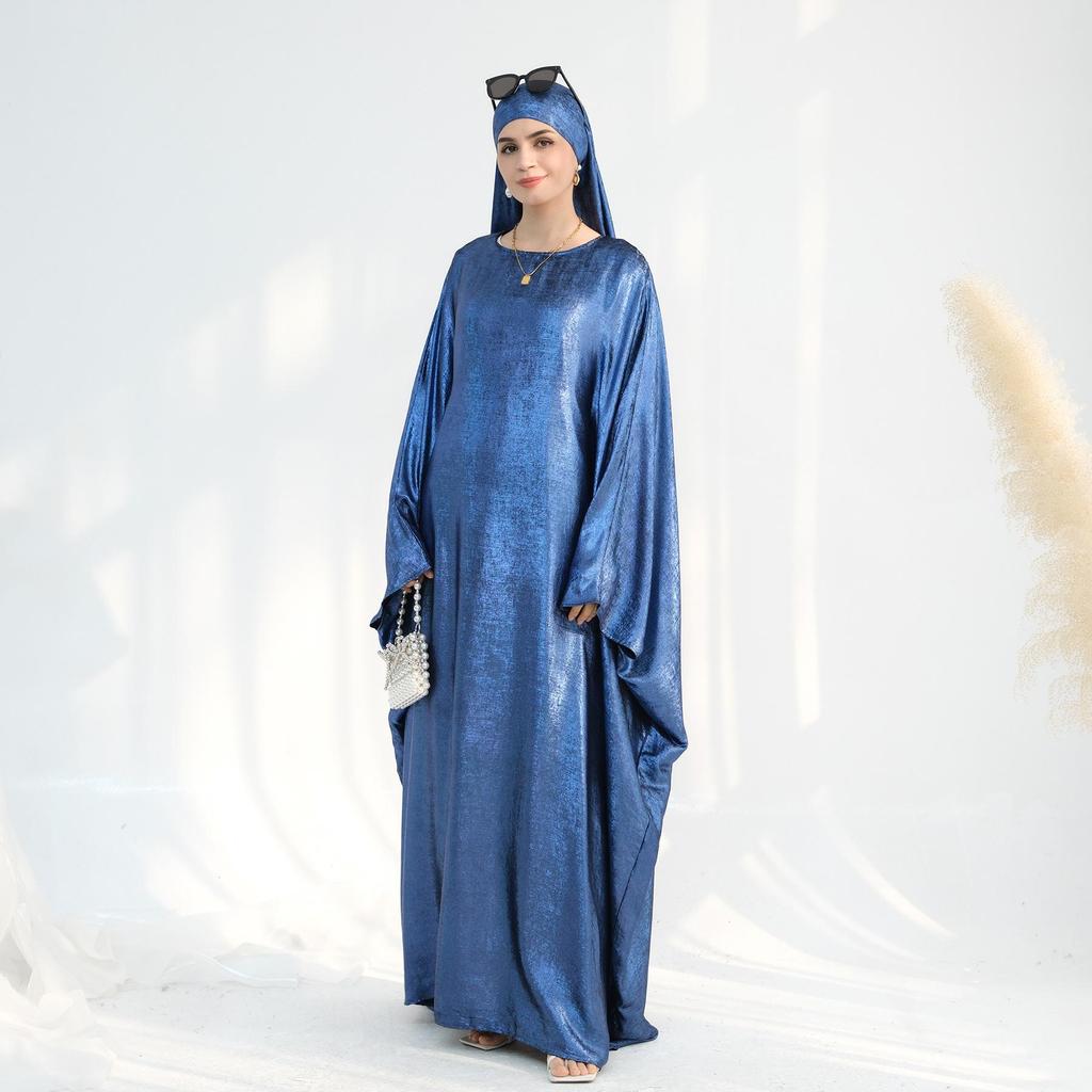 Loriya2025 Elegantes Patchwork Abaya Kleid LR778