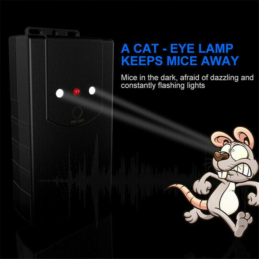 12V Car Ultrasonic Mouse Repeller Auto Under Hood Mice Rat Rodent Pest Repellent