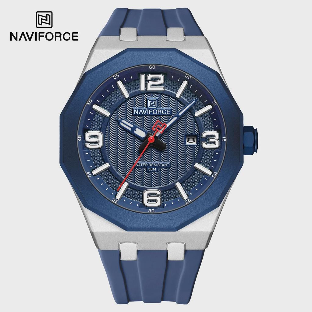 Luxury Men's Business Watch Waterproof Sports Quartz Clock Silicone Strap Men Wristwatches