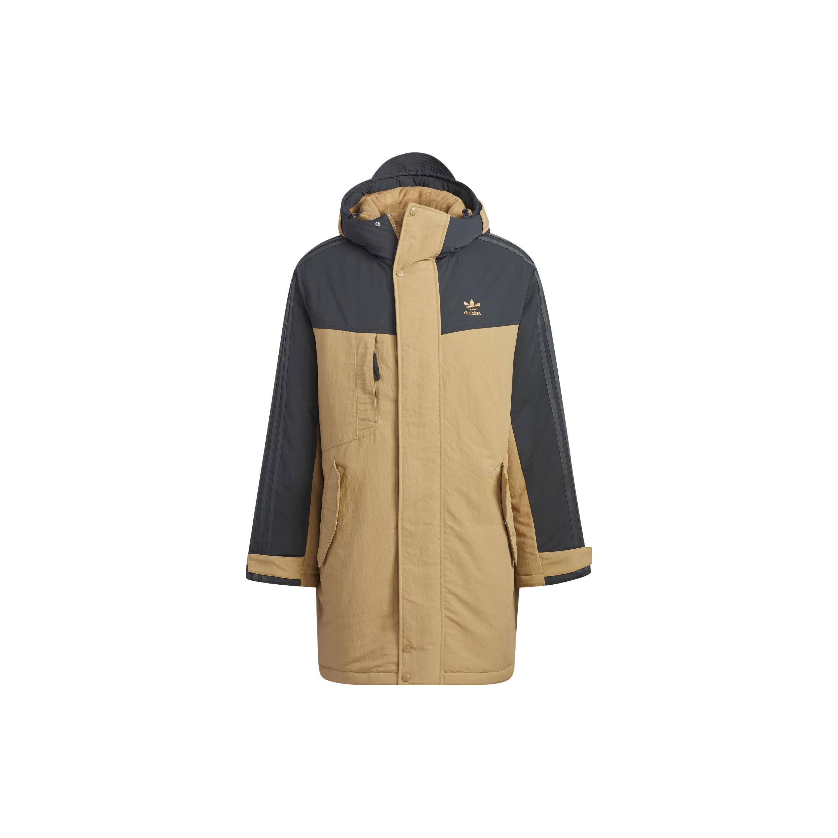 Мужская пуховая куртка Adidas Originals Картонно-желтая IU4790 L