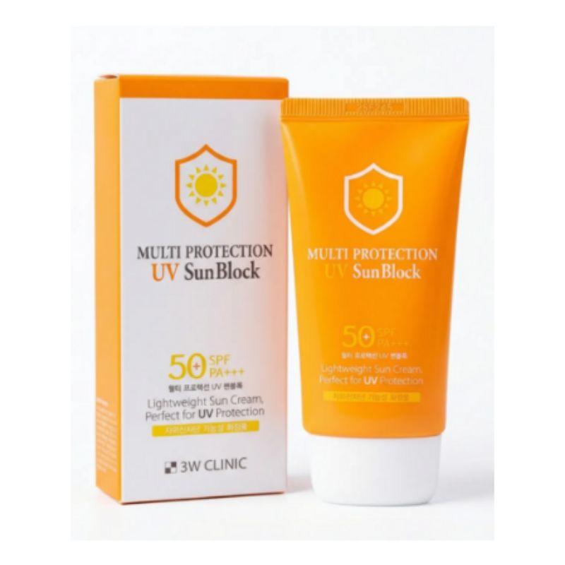3W Clinic Multi Protection UV Sun Block SPF50+ PA+++ 70ml