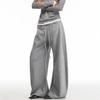 American Retro High-end Scimitar Casual Sweatpants Men's and Women's Trend Loose Casual High Street Drape Sports Trousers